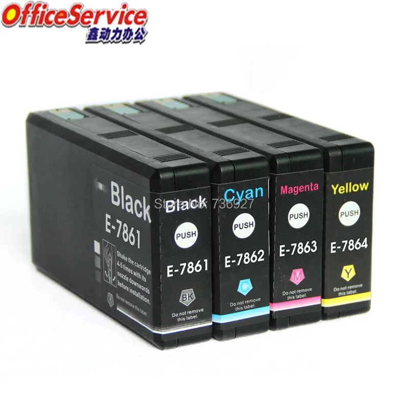 8X=2Sets T786 T7861 T786XL Compatible ink Cartridge For Epson WorkForce Pro WF-4630 4640 5110 5190 5620 5690 inkjet printer | Компьютеры и