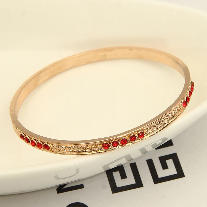 Модный Браслет Стразы ручной работы из цинкового сплава женские модели для детей