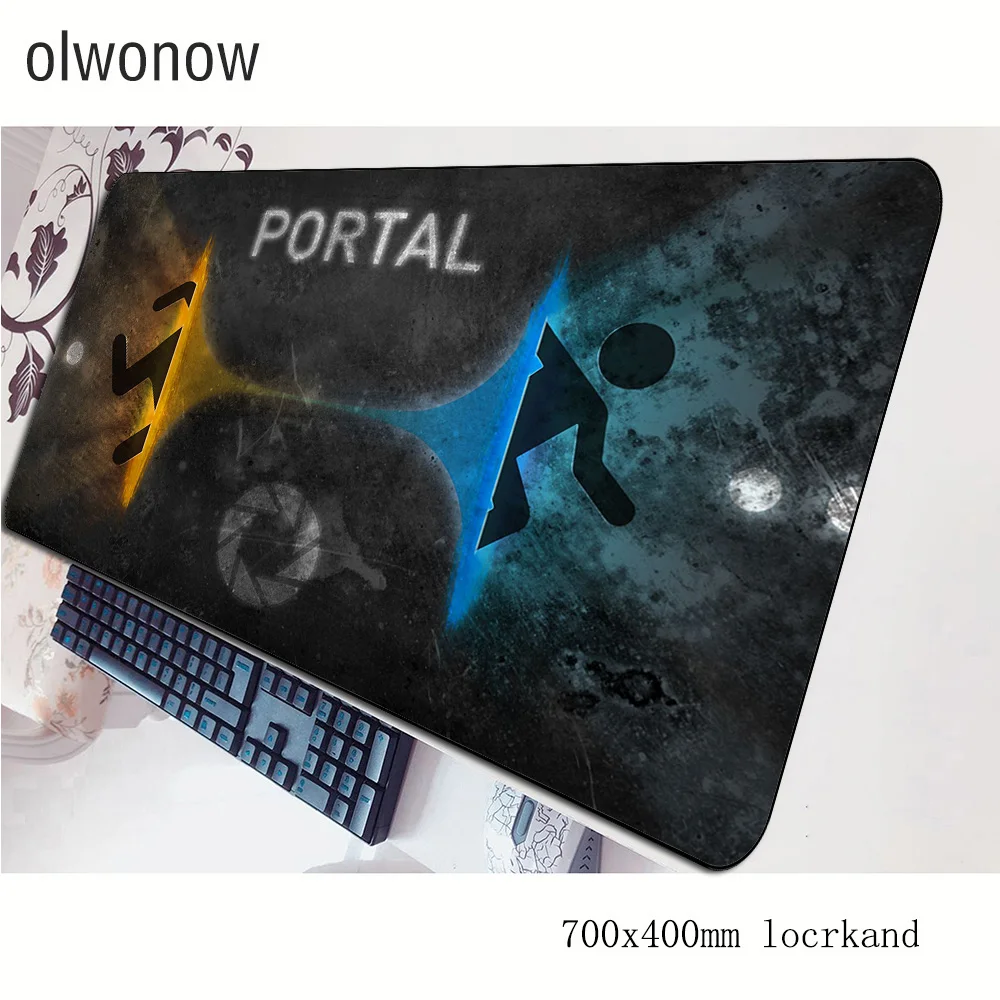 Коврик для мыши portal 2 High end компьютерный коврик 70x40 см игровой большой милый