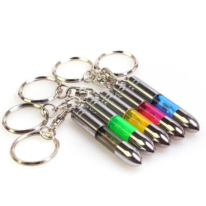 1 шт. новый синий удобный автомобильный антистатический брелок для ключей с