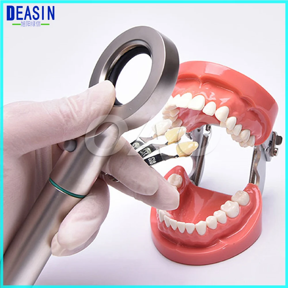 

BASE LIGHT 3 in 1 Dental TRI Spectra LED Shade Matching Tooth Colorimetric 12 LED lights Teeth whitening guide for dentist