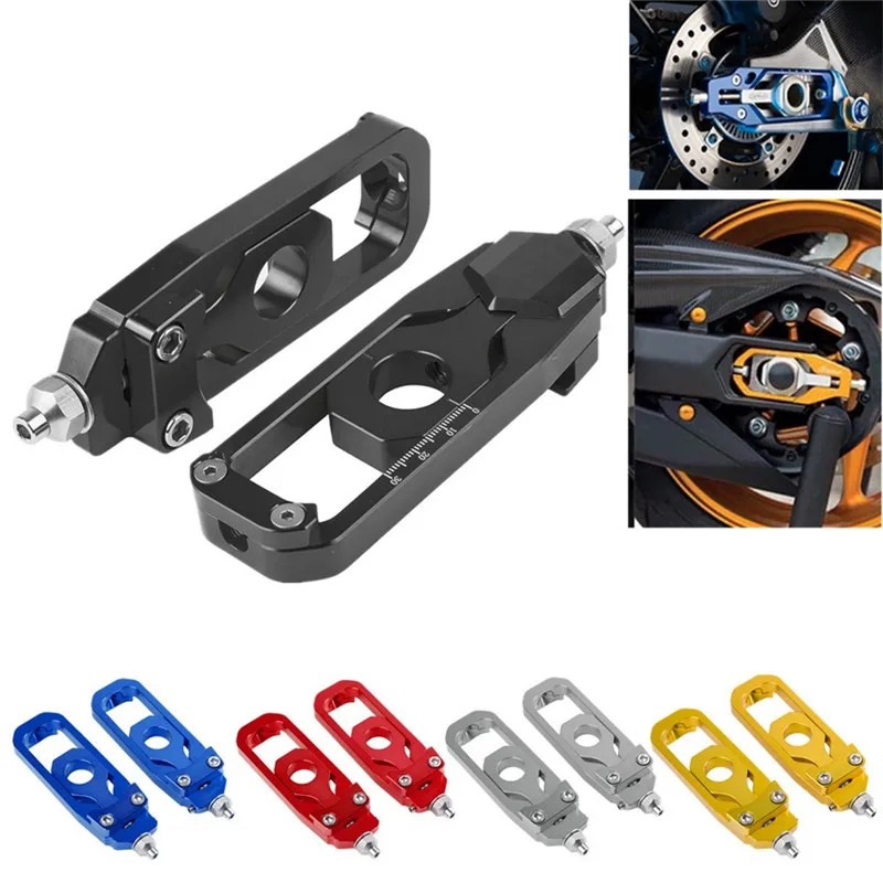 Мотоцикл задний мост цепь регулировщик натяжителя Катена катушка для Yamaha MT09 FZ-09