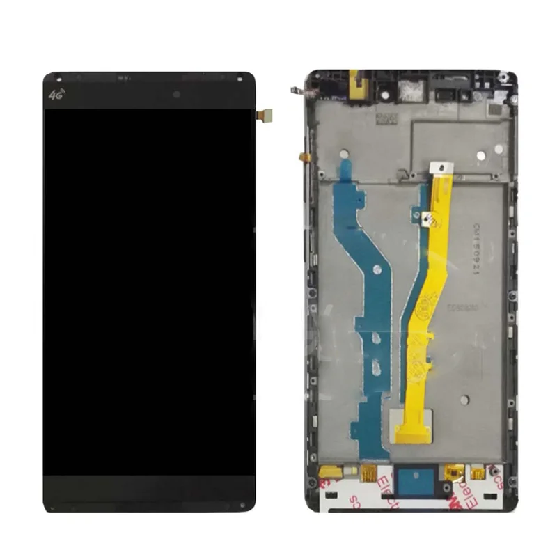 ЖК-дисплей и сенсорный экран в сборе с рамкой для Alcatel Orange Nura 2 M823 запчасти ремонта