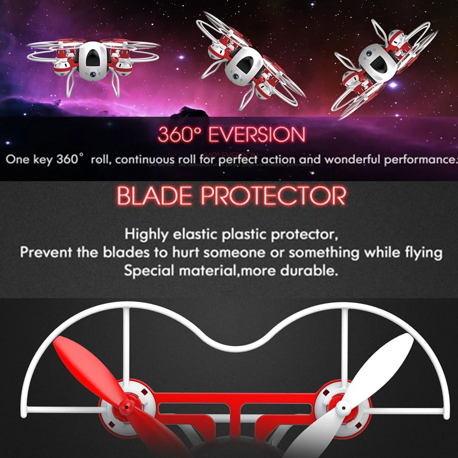 Micro Радиоуправляемые игрушки Мини drone с HD камера дрони четырехвинтовой вертолет