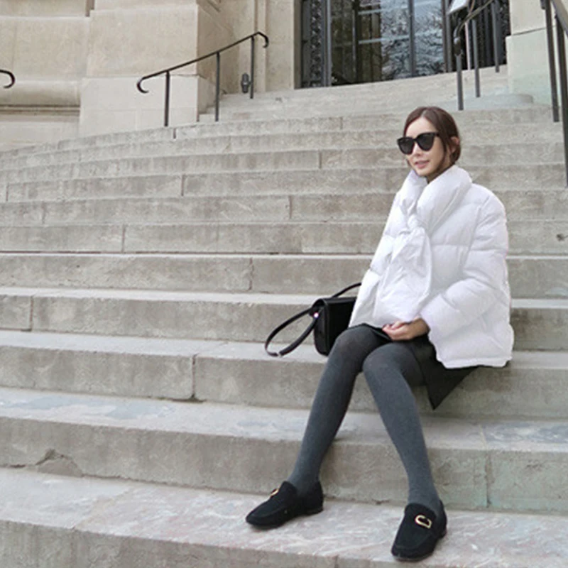 Short Women Cotton Coats New Winter 2017 Jackets Fashion Bread Clothing Long Sleeve Top Plus size Outerwear abrigos mujer LH094 |