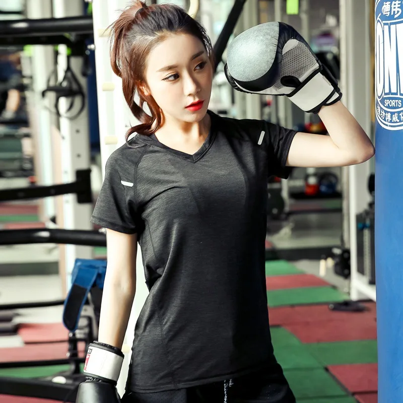 Женская быстросохнущая Спортивная футболка больших размеров 100 кг куртка для