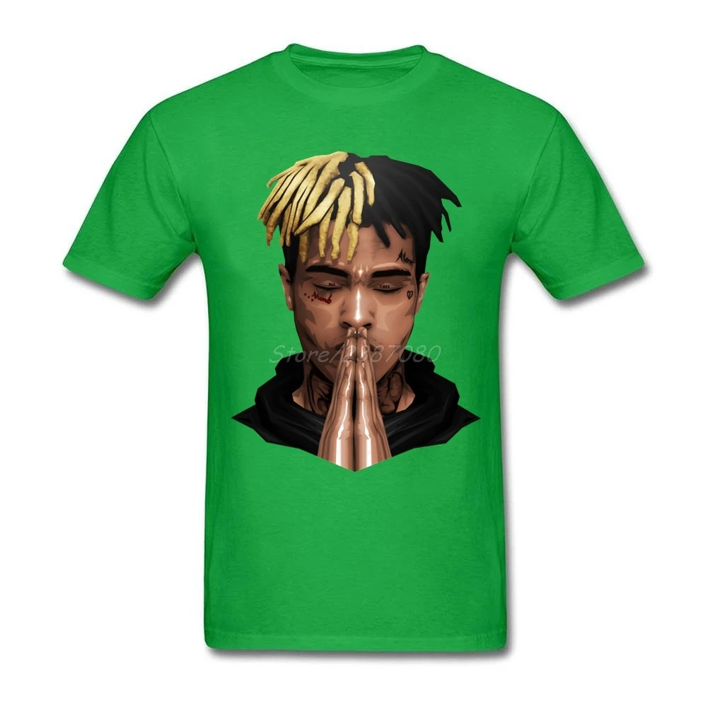 Футболка Rapper XXXTentacion с коротким рукавом брендовая одежда хип-хоп Мужская парень