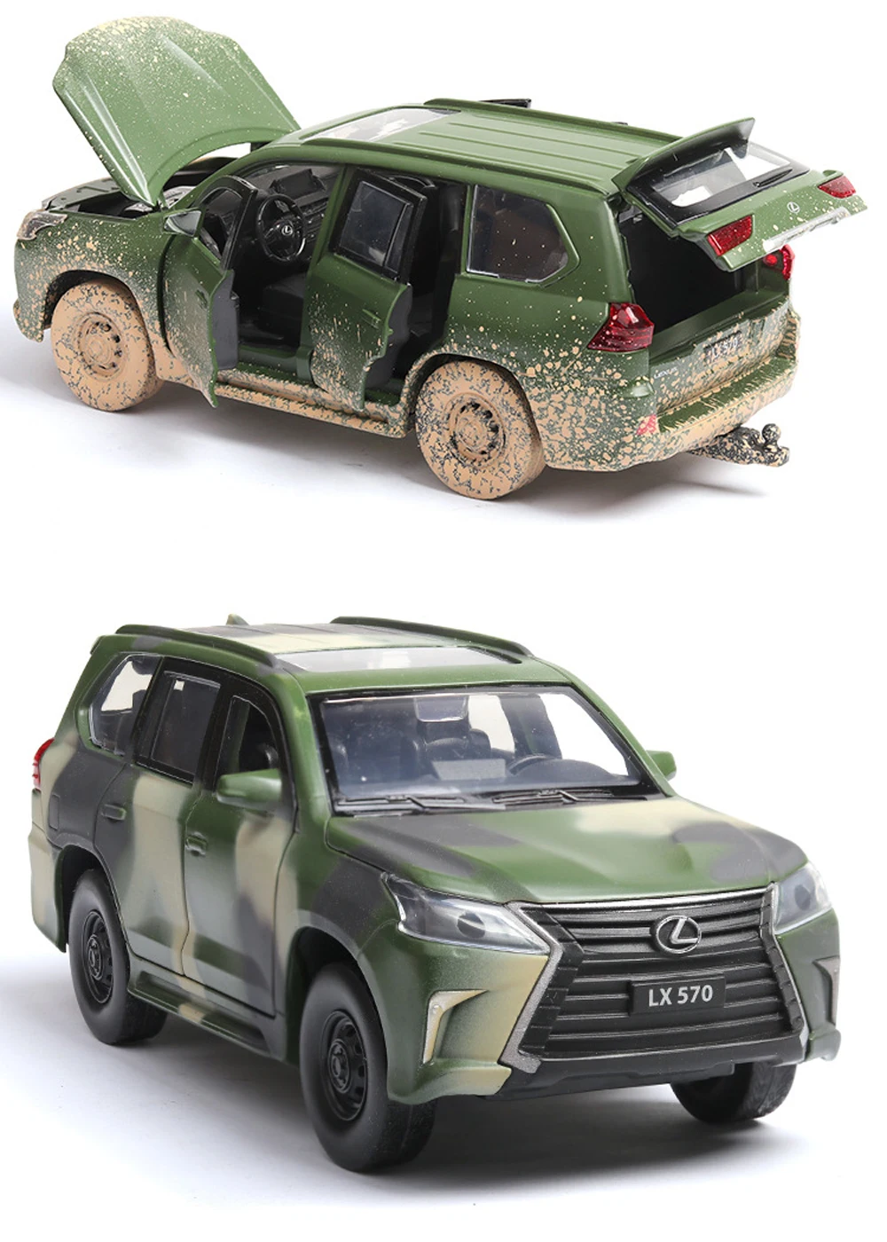 1:32 lx570 музыкальная с подсветкой машина для литья под давлением игрушечный Транспорт модель машины с горячим колесом с автомобилем дверцы с горячим колесом можно открыть игрушку
