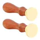 Античная резьба по дереву ручка металлическая заготовка восковые Штампы Алфавит Сделай Сам деревянные штампы ремесло подарки украшение