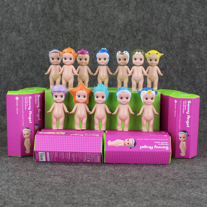 12 шт./лот новая кукла Sonny Angel Kewpie мини фигурка из ПВХ милая модель ангела