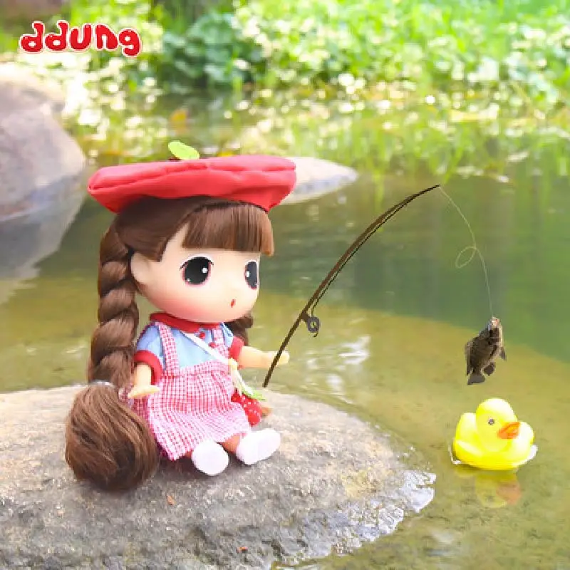 Кукла Ddung лимитированная серия пасторальный стиль 18 см подлинное корейское