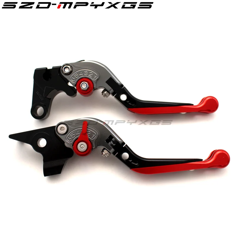D4 Для SUZUKI GSR 400 2008-2012 GSR 600 2006-2011 GSR 750 2011- аксессуары для мотоциклов Складные Выдвижные Тормозные Рычаги Сцепления - Цвет: D4