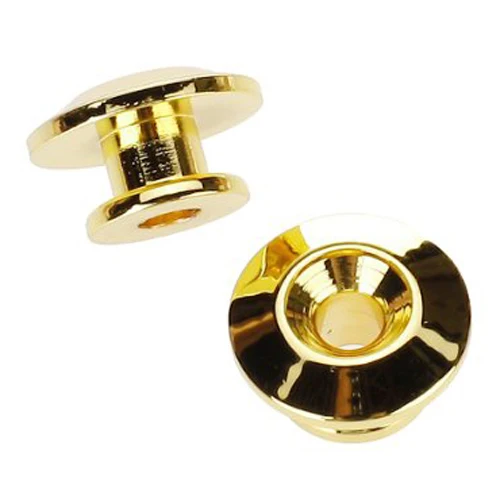 SEWS 2 шт золотистый ремешок Кнопка w/Монтажный винт для гитары мандолин | Спорт и