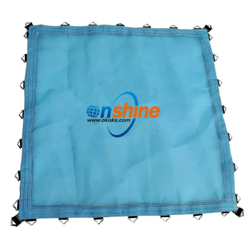 blue Батут запасные части банджи батут прыжки мат 1,8*1,8 м - Цвет: blue
