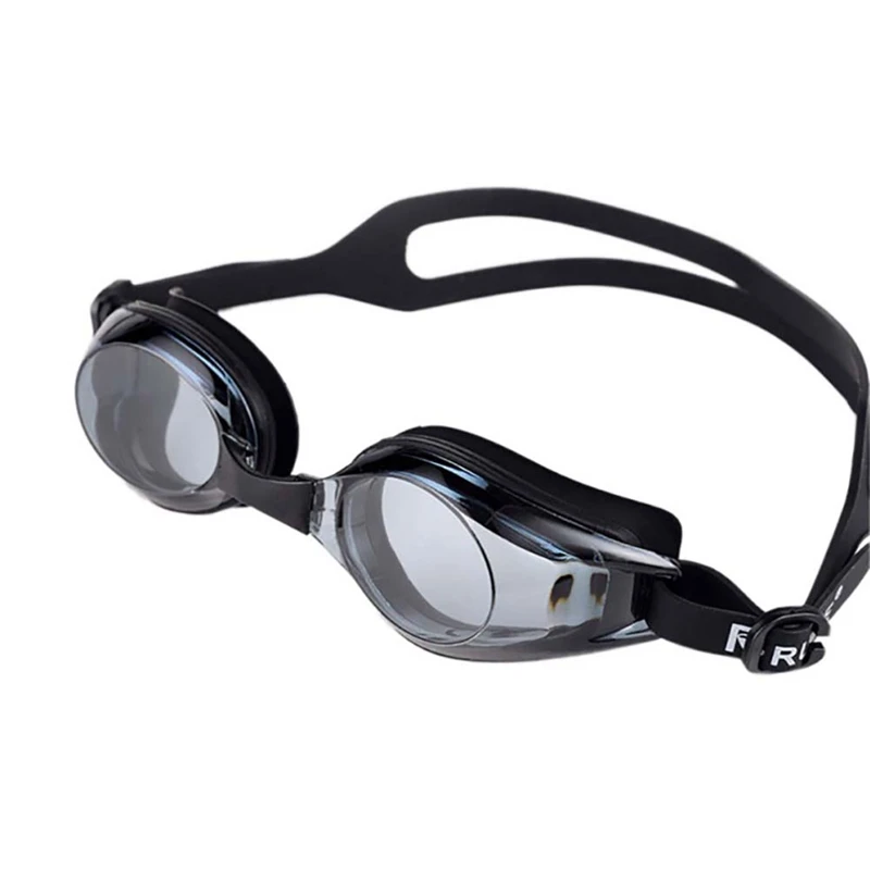 B Men Women Professional Electroplate Swimming Glasses Anti Fog UV Protection Swim Goggles Waterproof Swimming Eyewear - Цвет: B