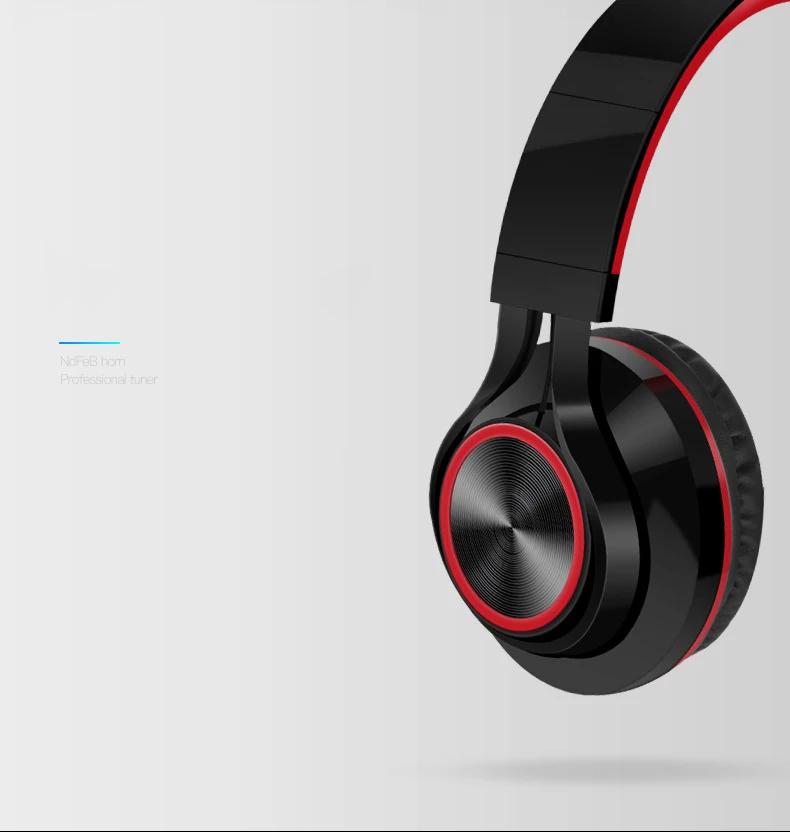 Bluetooth 4,0 Беспроводные складные наушники, гарнитура на ухо с микрофоном и sd-картой для воспроизведения телефона, спортивной музыки