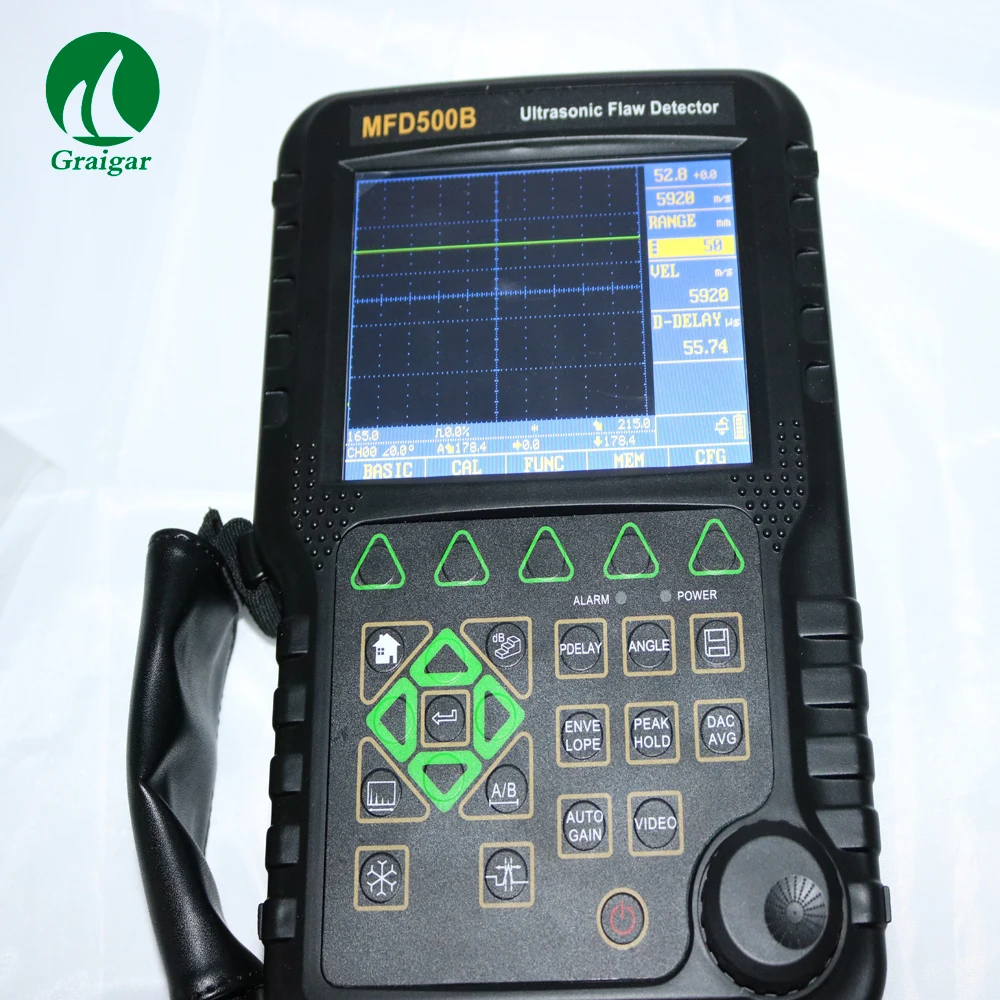 MITECH MFD500B цифровой портативный ультразвуковой детектор дефектов|Ультразвуковые