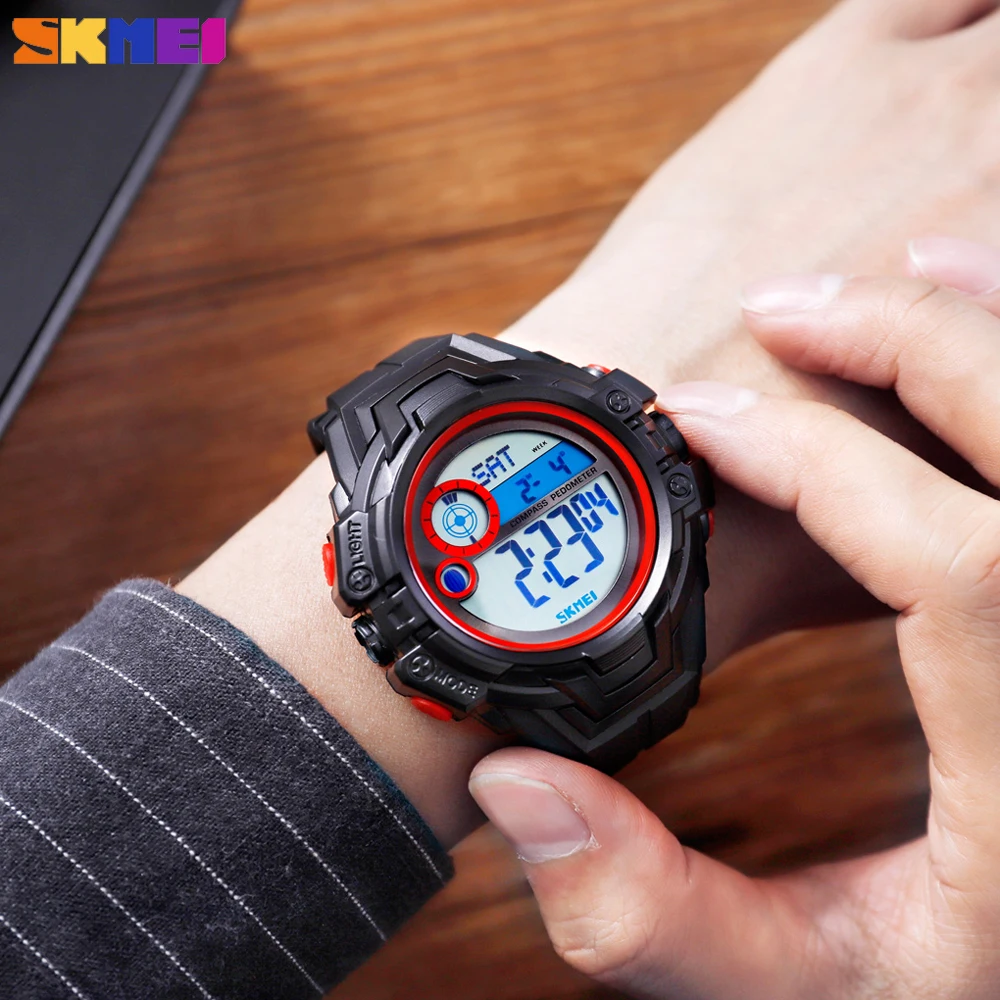 Skmei Digital Compass Watches Mens Sport Pedometer Wristwatch Men El Light Waterproof Fintness Watch Male Relojes Hombre 1373 Buy At The Price Of 16 66 In Aliexpress Com Imall Com Skmei Digital Compass Watches Mens Sport Pedometer Wristwatch Men El Light Waterproof Fintness Watch Male Relojes Hombre 1373 Buy At The Price Of 16 66 In Aliexpress Com Imall Com