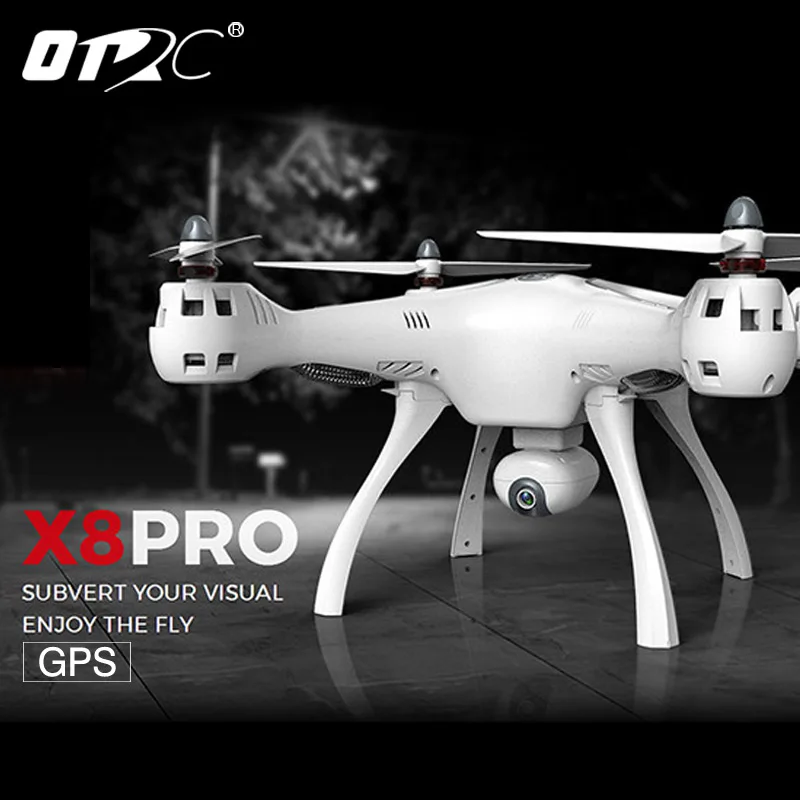 Дрон Квадрокоптер OTRC X8PRO GPS Wi Fi 2 4 ГГц канала|drones 2.4g|drone withdrone with wifi camera |