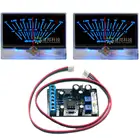2 шт., одна пара, усилитель мощности с частотой вращения и подсветкой, 1 шт., TA7318P, VU