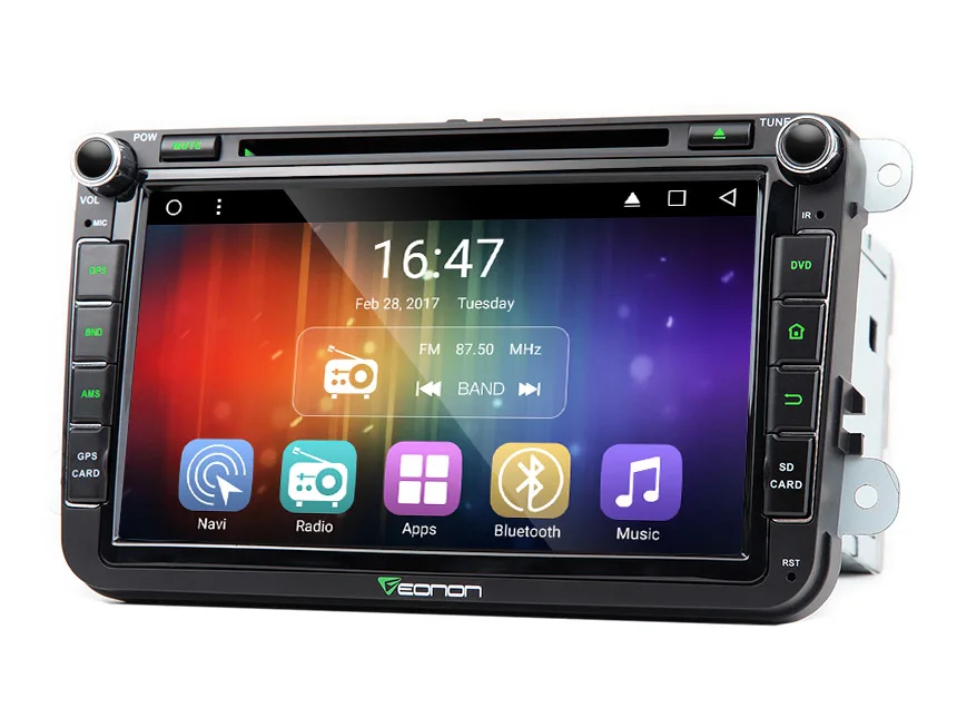 Android OS 6.0 8 &quot4 ядра автомобиль DVD для Volkswagen Bora 2006 2015 &amp Jetta и MAGOTAN 2012 с двойной CanBus