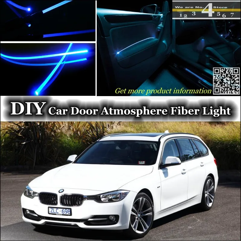 Для BMW 3 M3 F30 F31 F34 комнатный светильник тюнинг атмосферный волоконно оптический