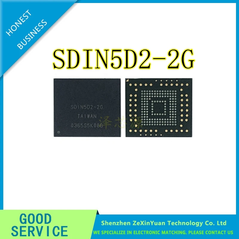 1 шт.-10 шт. 100% Новый оригинальный чип памяти BGA SDIN5D2 2G | Электроника