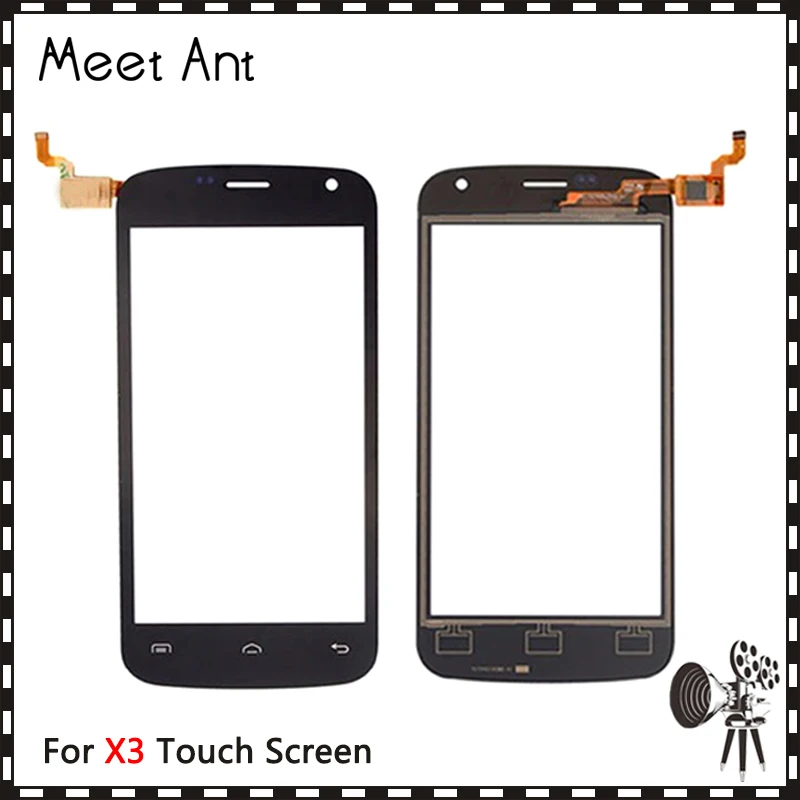 

Replacement High Quality 4.5" For Doogee X3 Touch Screen Digitizer Sensor Outer Glass Lens Panel