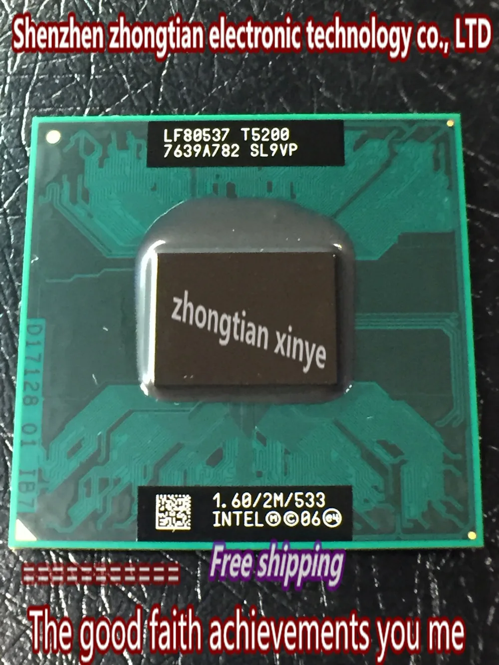 Бесплатная доставка новый T5200 1.6/2 М/533 SL9VP Хорошее качество BGA Микросхем|chipset|chipset bga