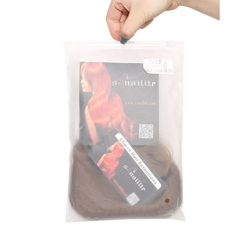 s-noilite 3pc/Set 190G Long Synthetic Hair Clip In Hair Extension Heat Resistant Hairpiece Natural Straight Wavy Curly Fake Hair