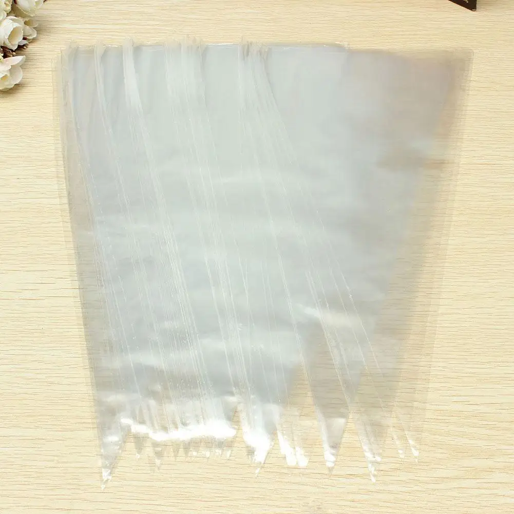 100 шт./лот DIY свадебный день рождения сладкий чистый целлофан конфеты конус сумки