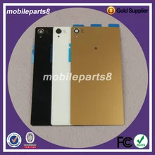 30 шт./лот Батарея задняя крышка стекла для sony Z3 L55T L55U D6603 D6653 запасные части для задней крышки Батарея двери Корпус стекло