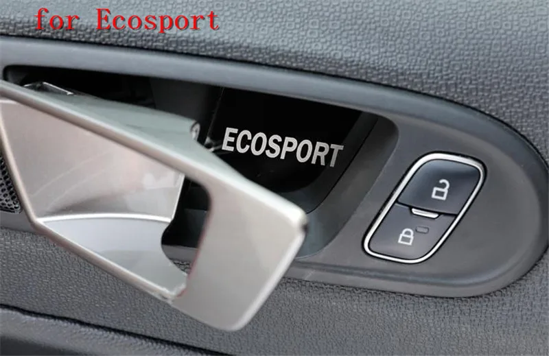 Superior quality Stainless Steel Door plate trimming in car door For Ford Ecosport 2018 Car styling | Автомобили и мотоциклы
