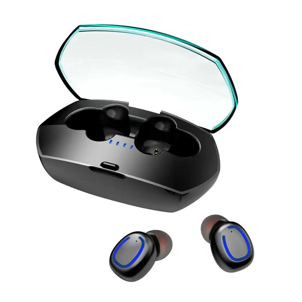Bluetooth 5 0 с зарядным устройством стерео беспроводные наушники 10 15 дней около 1H 32