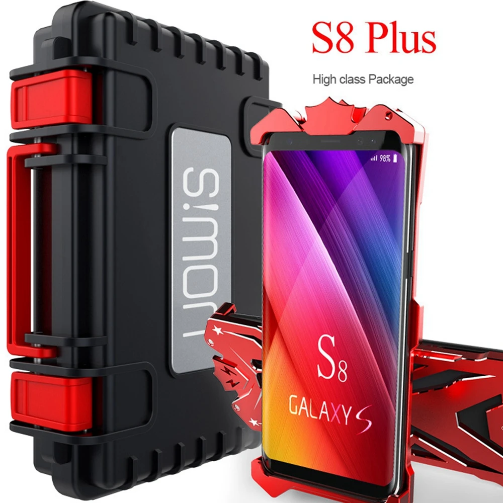 Для Samsung S8 plus Новый Оригинальный чехол для телефона Simon Тор Ironman противоударный