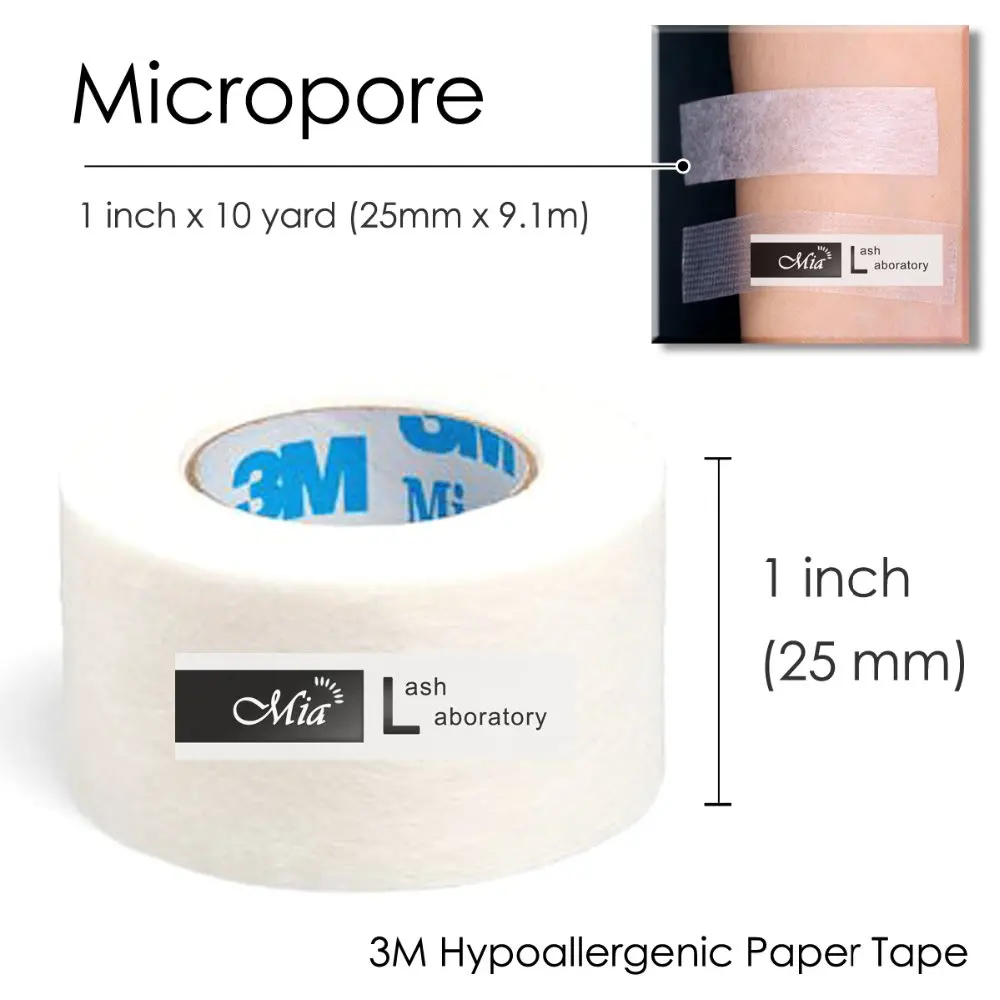 

6 рулонов [1 ''] Micropore, модель 3M, медицинское дышащее средство для расширения