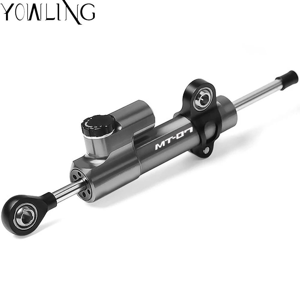 

For YAMAHA MT07 MT-07 MT 07 FZ07 2013 2014 2015 2017 Motorcycle CNC Damper Steering StabilizerLinear Reversed Safety Control