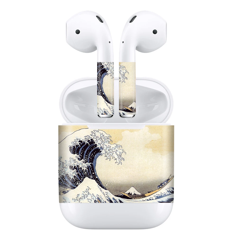 GOOYIYO 5 + 1 Набор DIY личностные наклейки 3m виниловая защитная кожа Totora для Apple Airpods