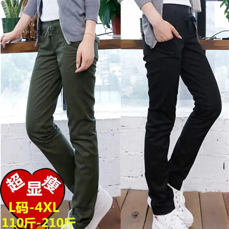 Корейские женские шаровары джинсовые брюки с большим карманом зеленые хип-хоп