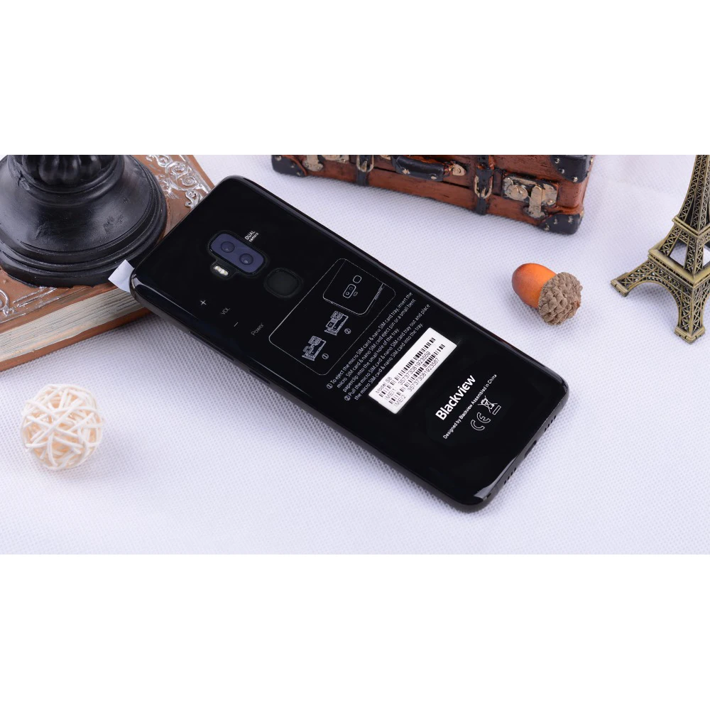 Смартфон Blackview S8 отпечатков пальцев OTG 5 7 ''HD + 18:9 экран 4 Гб 64 четыре камеры