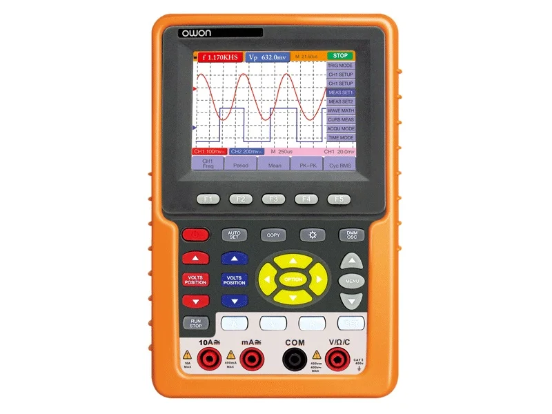 

Новый карманный цифровой осциллограф OWON HDS2062M-N 60 м