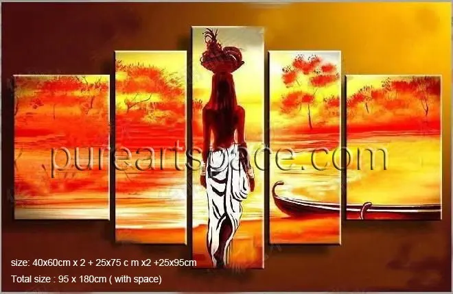 Привлекательная Девушка вид сзади красивая картина Портрет женщины маслом холст