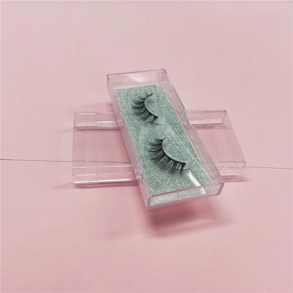 Безжалостные натуральные накладные ресницы 3D норковые для наращивания ресниц