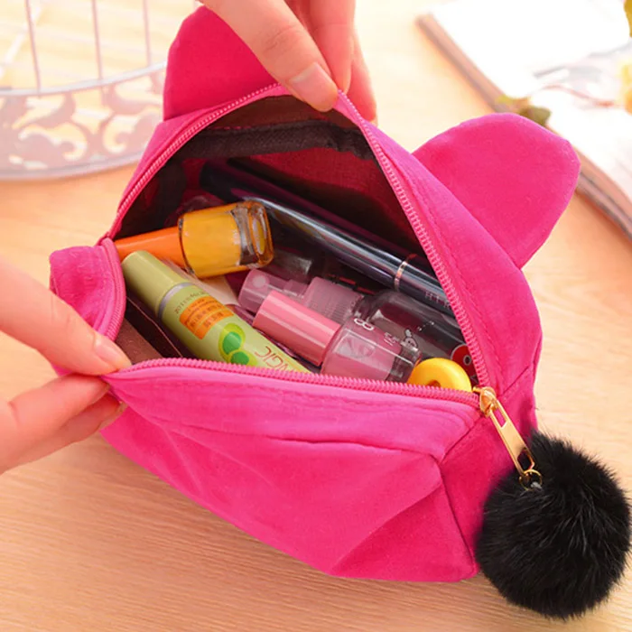 

Outdoor Girl Makeup Bag Women Cosmetic Bag Women Toiletries Organizer Female Storage Make up Cases Portable Cartoon
