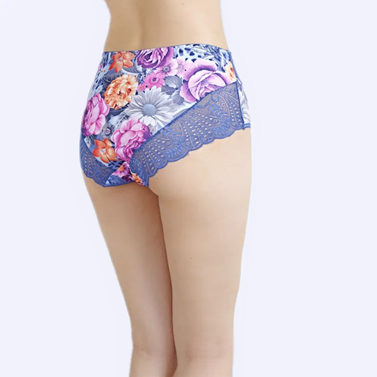 Женские трусики сексуальное женское нижнее белье ropa interior femenina кружева цветок полые размера плюс 6XL БОЛЬШОЙ размер Нижнее белье женские трусики