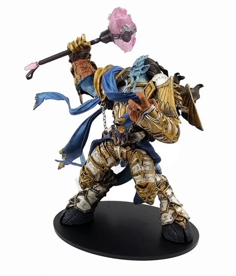 Игрушечная фигурка Wow DC Unlimited Series 2 Deluxe 10 дюймов Draenei Paladin|Игровые фигурки и