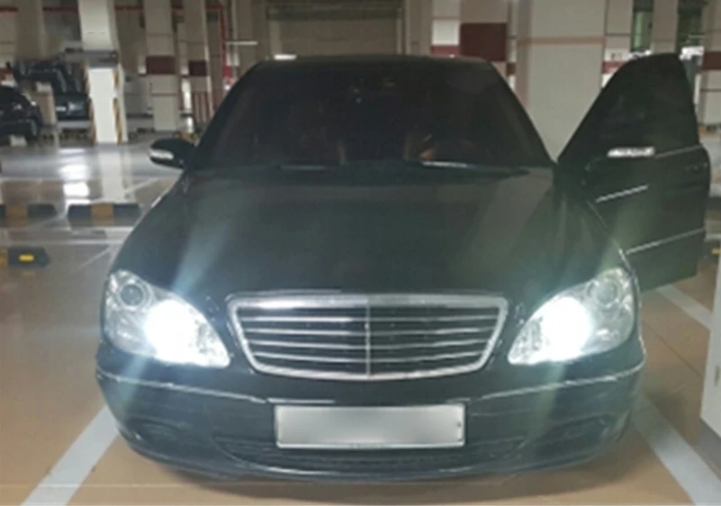 Автомобильный боковой клиновый светильник W5W T10 Canbus освещение для чтения Mercedes Benz