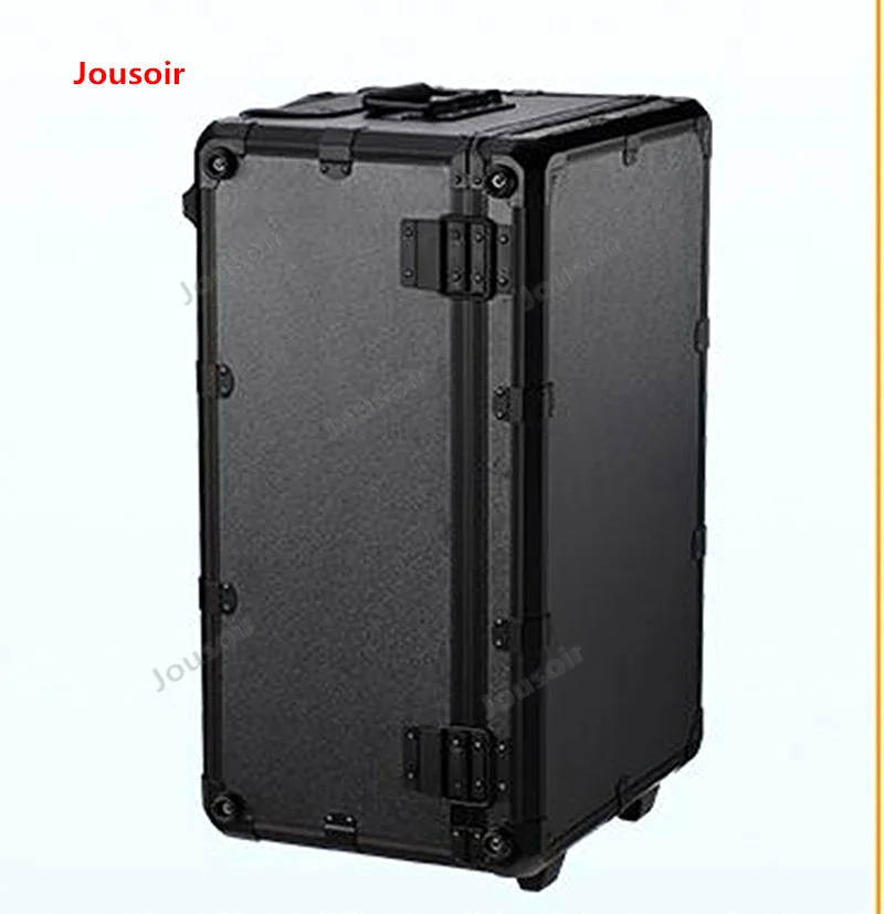 Security shockproof camera pull rod box photographic equipment aluminium drag luggage SLR CD45 T03 | Электроника