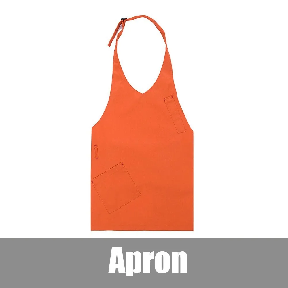 Apron 4 Платье-пачка с бантом фартук Для женщин Для мужчин Кухня магазин хлебобулочные шеф-повар, официант очистки выпечки парикмахеров Повседневная обувь столовой обеденный зал - Цвет: Apron 4