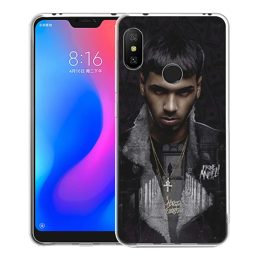 IYICAO Anuel aa Ozuna хип-хоп Мягкий силиконовый чехол для телефона Xiaomi Mi 9 8 SE 6 A1 A2 Lite F1 MIX2S